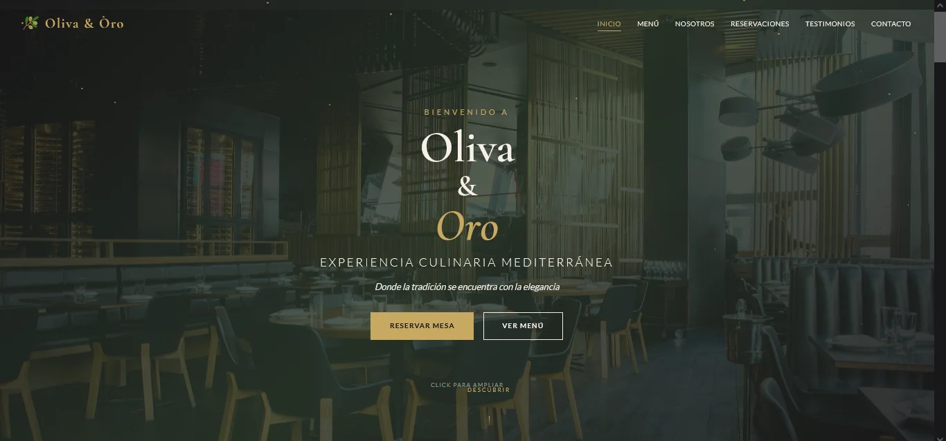 Proyecto: Landing Page Restaurante