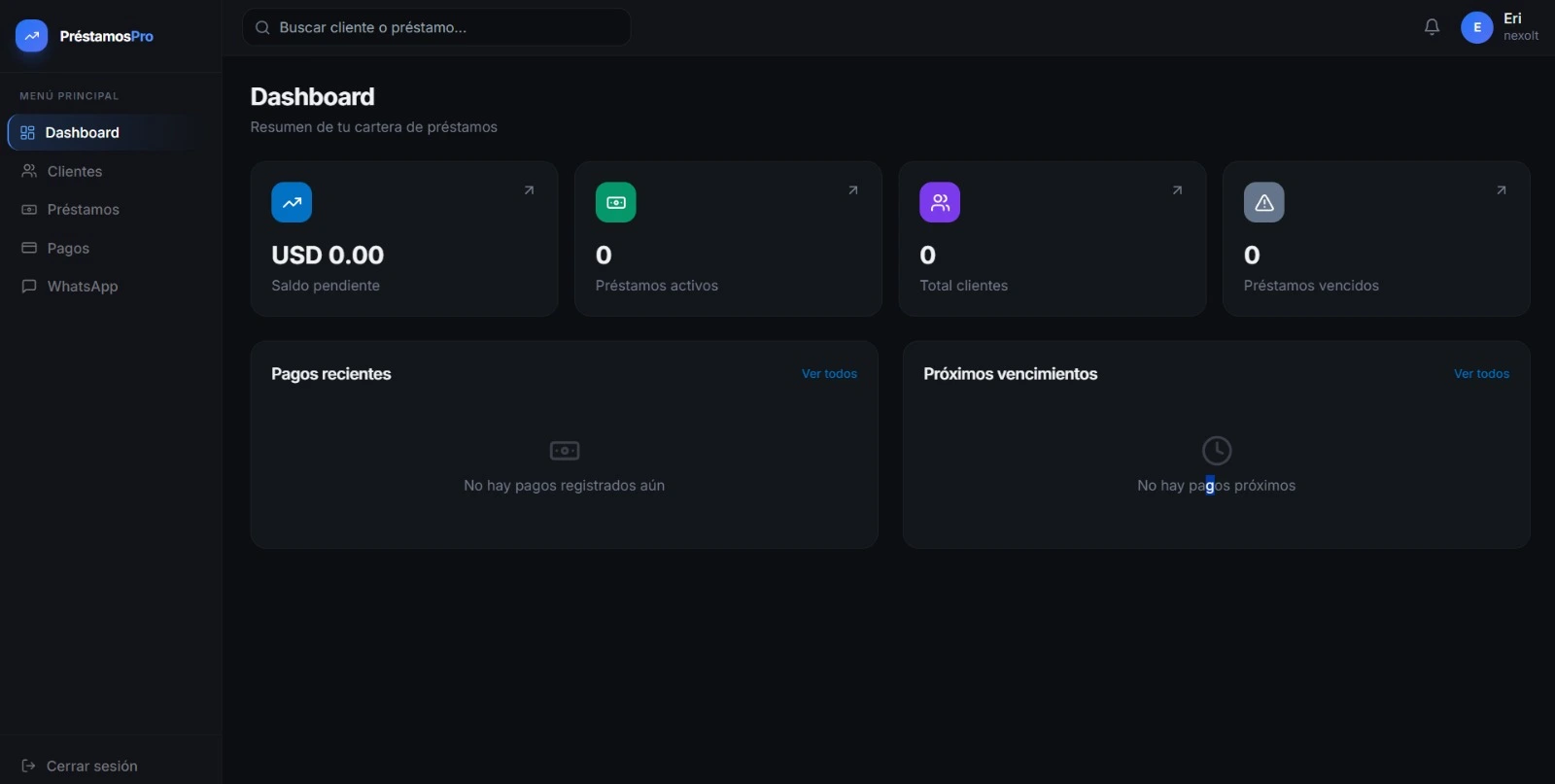 Proyecto: Sistema de Préstamo con Bot